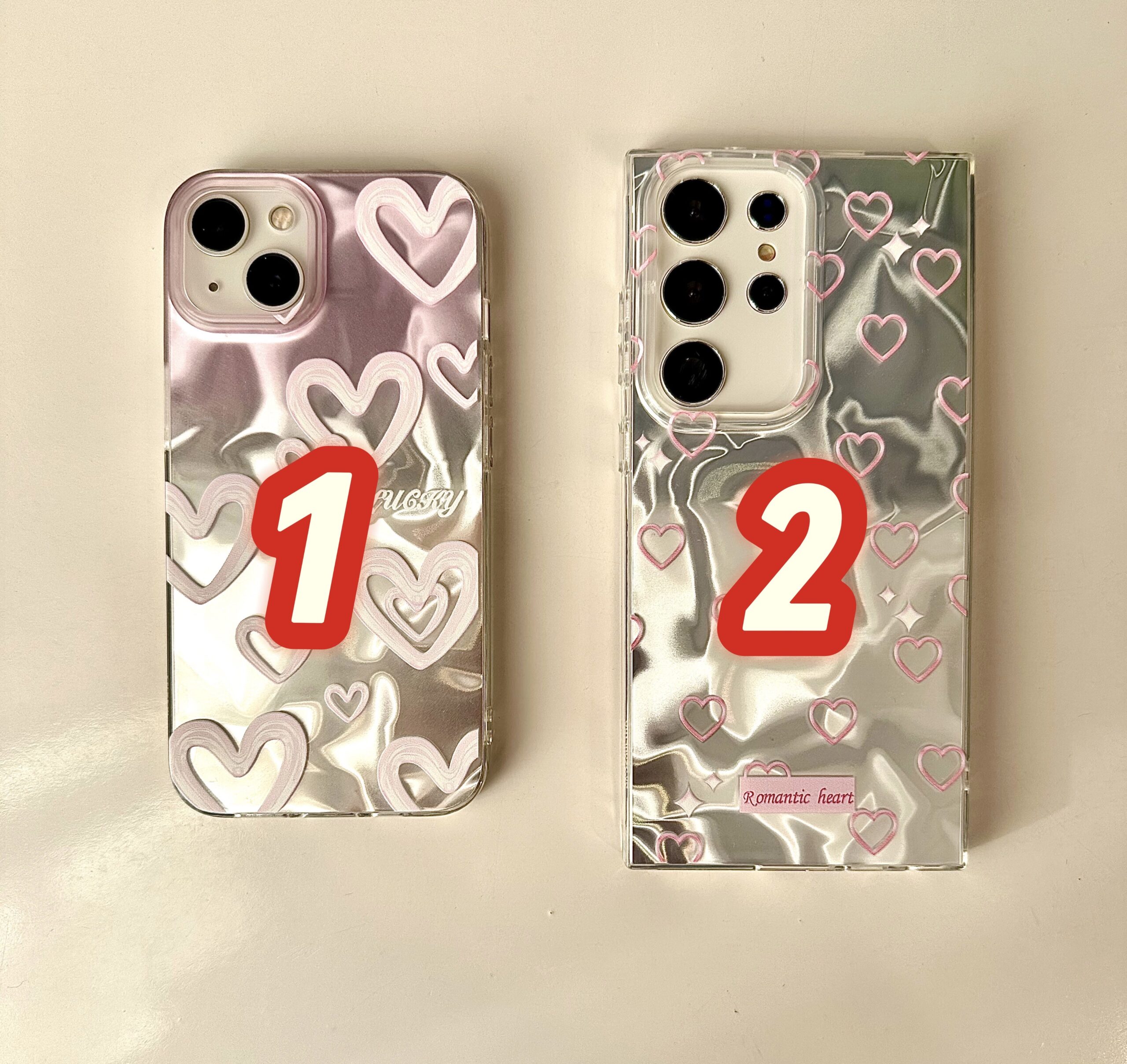 کاور قلب صورتی